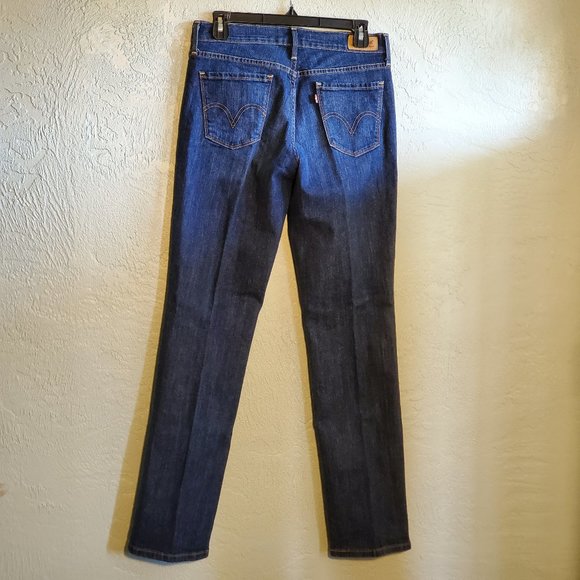 LEVIS 505 STRAIGHT LEG JEANS SIZE 4 - Picture 2 of 2